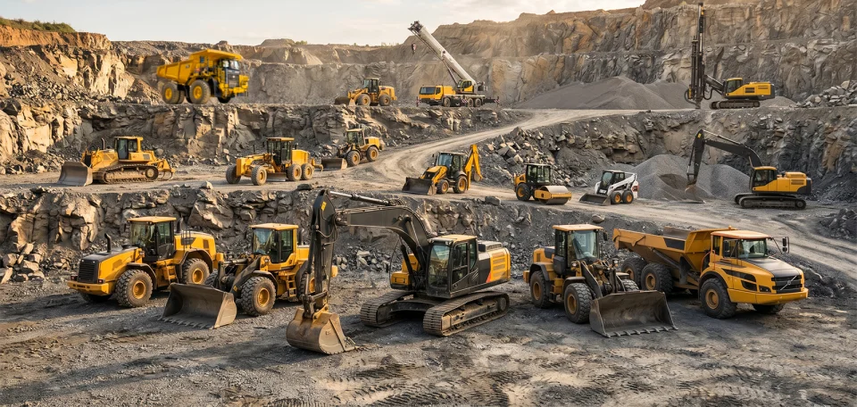 Heavy machinery fleet