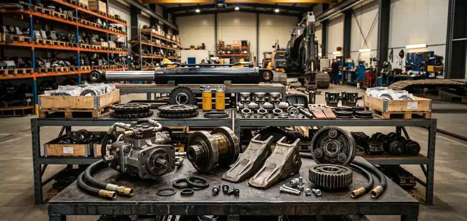 Spare parts supply and global shipping