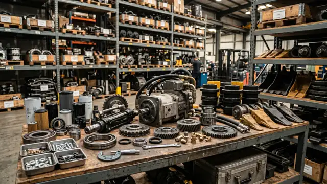 Heavy-Equipment Spare Parts, Rental & Service